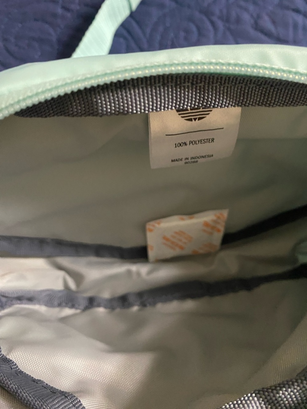 adidas Trefoil Pastel Mint Waist Bag - Picture 4 of 4